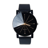 Lovers PU Leather Wrist Watch