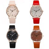 Top Style Fashion Women's Classic Watch with Leather band