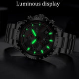 Stainless Steel 30m Waterproof Quartz Watch