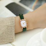 Minimalist Ladies Watch with Leather Strap