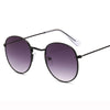 Mirror Metal Round Sunglasses