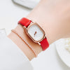 Minimalist Ladies Watch with Leather Strap