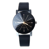 Lovers PU Leather Wrist Watch