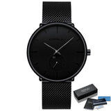 Slim Mesh Waterproof Sporty Watch