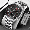 Stainless Steel 30m Waterproof Quartz Watch