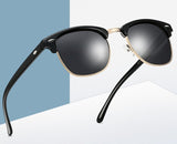 Vintage Square Polarised Sunglasses