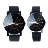 Lovers PU Leather Wrist Watch