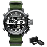 Sport Waterproof Watch with Nylon Strap