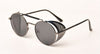 Retro Round UV400 Steampunk Sunglasses