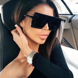 Oversized Square Women Sunglasses