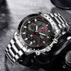 Stainless Steel 30m Waterproof Quartz Watch