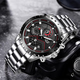 Stainless Steel 30m Waterproof Quartz Watch