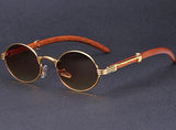 Vintage Classic Wooden Sunglasses