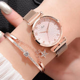 Luxury Women's Bracelet Quartz Watch