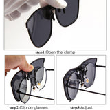 Polarized Clip On Sunglasses