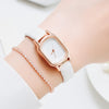 Minimalist Ladies Watch with Leather Strap