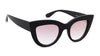 Vintage Black Cat Eye Sunglasses