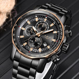 Classy Big Dial Waterproof Watch