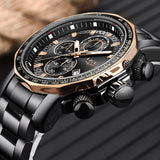 Classy Big Dial Waterproof Watch