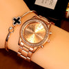 Geneva Classic Luxury Rhinestone Watch