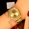 Geneva Classic Luxury Rhinestone Watch