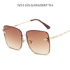 Gradient Oversized Sunglasses