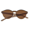 Rimless Vintage Round Mirror Sunglasses