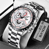 Stainless Steel 30m Waterproof Quartz Watch