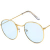 Mirror Metal Round Sunglasses