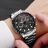 Stainless Steel 30m Waterproof Quartz Watch