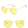 Mirror Metal Round Sunglasses