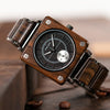 Luxury Wooden Mechanical Watch