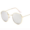 Mirror Metal Round Sunglasses