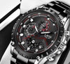 Stainless Steel 30m Waterproof Quartz Watch