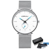 Slim Mesh Waterproof Sporty Watch