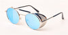 Retro Round UV400 Steampunk Sunglasses