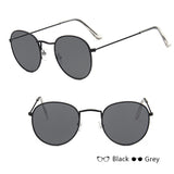 Mirror Metal Round Sunglasses