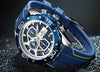 Blue Dial Chronograph Watch