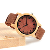 Lovers' Watch with Leather Strap