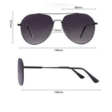 UV400 Mirror Aviator Sunglasses