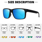 Polarized Sunglasses for Men Women Designer Driving Night Vision Sun Glasses Male Fishing UV400 zonnebril heren 2024