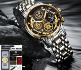 Classy Waterproof Sport Chronograph Watch