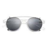 Classic Retro Rivet Polarized Sunglasses