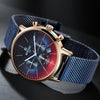 Fashion Color Chronograph Watch with Bright Glass