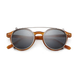 Classic Retro Rivet Polarized Sunglasses