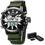 Sport Waterproof Watch with Nylon Strap