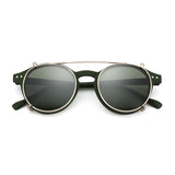 Classic Retro Rivet Polarized Sunglasses