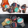 Fashion Color Chronograph Watch with Bright Glass