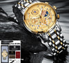 Classy Waterproof Sport Chronograph Watch