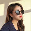 Fashion Luxury Round Metal Frame Mirror Sunglasses